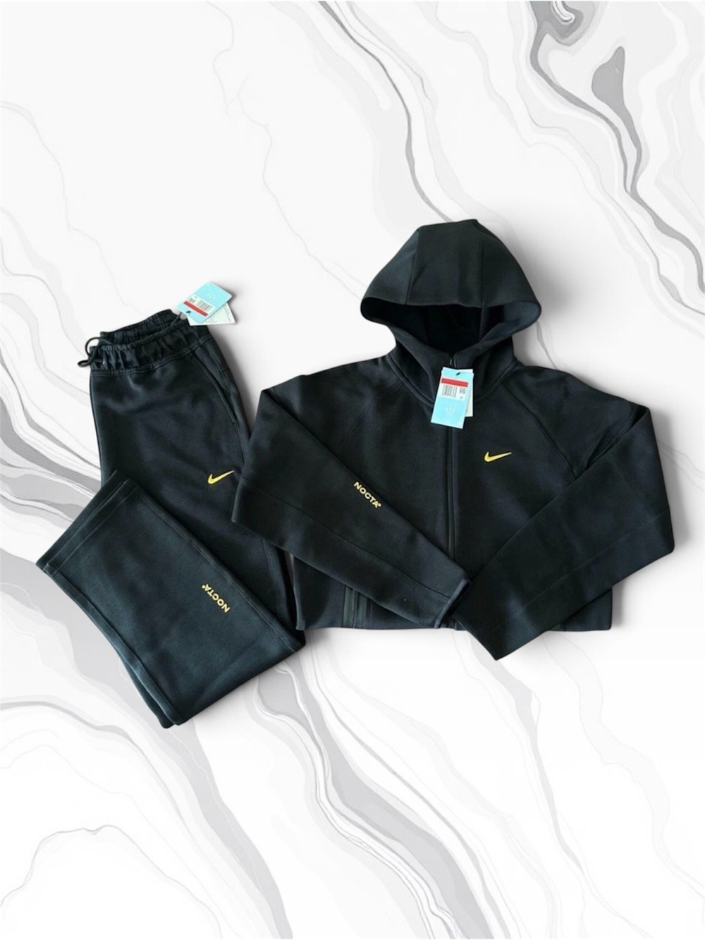 Black Nike Nocta Tech Fleece Tracksuit